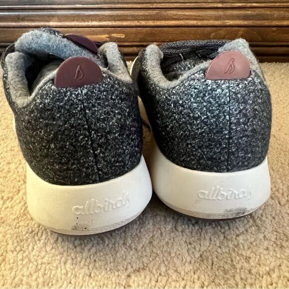 allbirds wool runner super light casual sneakers grey US 9 EUC - Picture 4 of 8